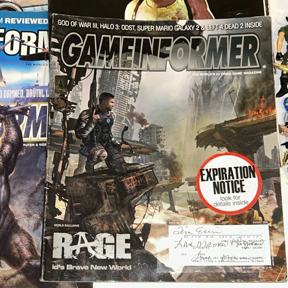 Gameinformer‎ Magazine Bundle Lot of 7 Game Informer Mad Max Rockband God Of War